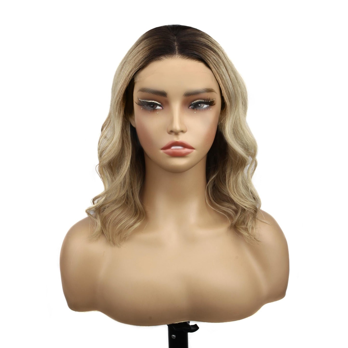 Raw Golden Wave Glueless 5x5 HD Closure Bob Wig