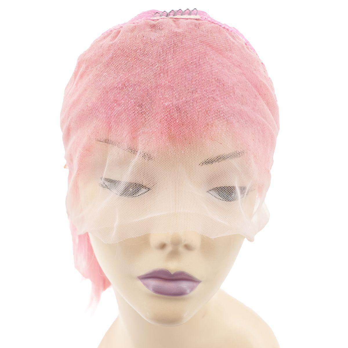 Cotton Candy 13x4 Transparent Lace Front Bob Wig