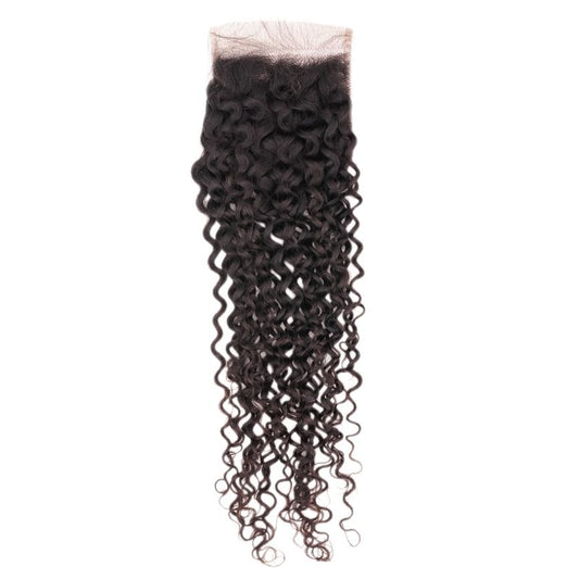 Kinky Curly 4x4 Transparent Lace Closure